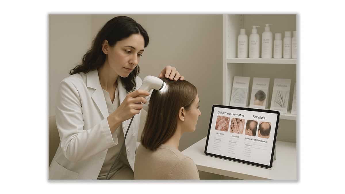 Dermatólogo especialista en cuero cabelludo: diagnóstico preciso y tratamiento médico integral