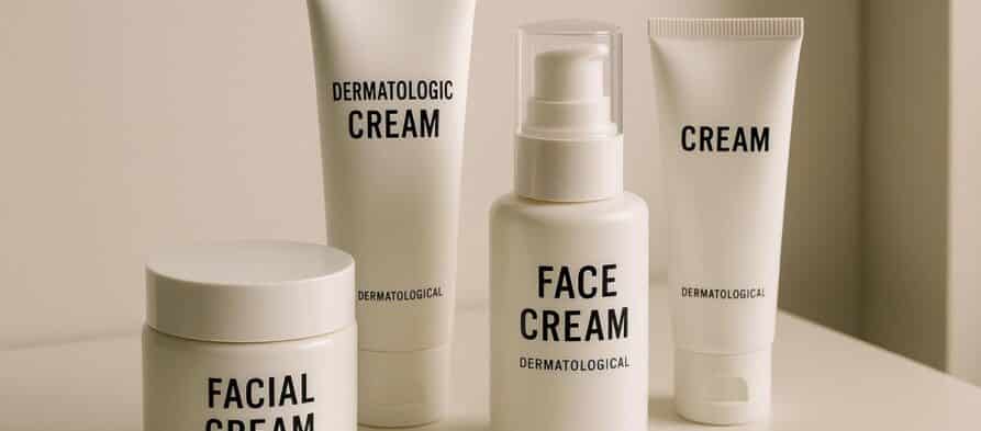 Cremas dermatológicas para la cara